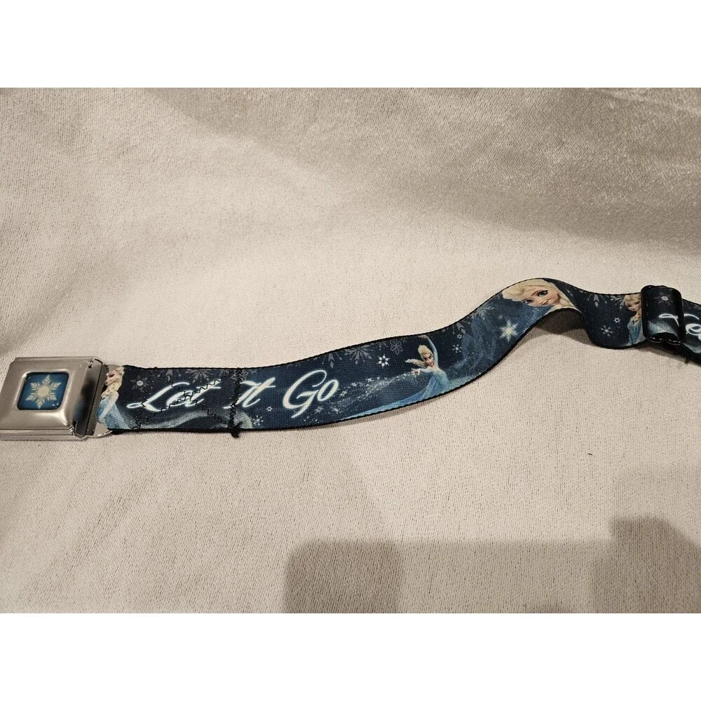 Disney Frozen Elsa Let it go Seatbelt Belt Buckle Down